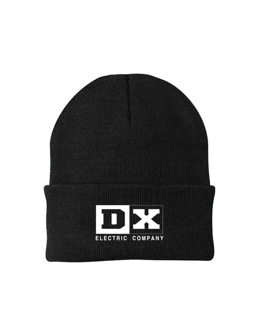 Black Knit Cap w/DX Logo