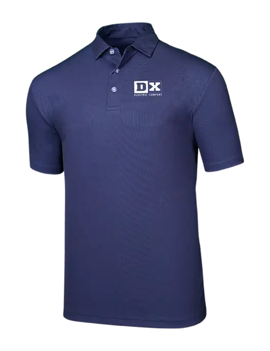 Callaway Birdseye Navy Polo w/DX Logo