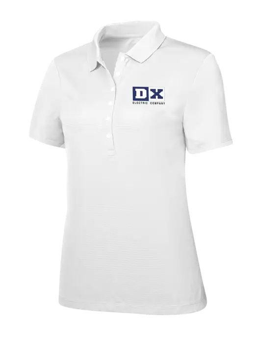 Callaway Womens Ottoman Bright White Polo w/DX Logo