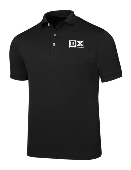 Callaway Ottoman Black Polo w/DX Logo