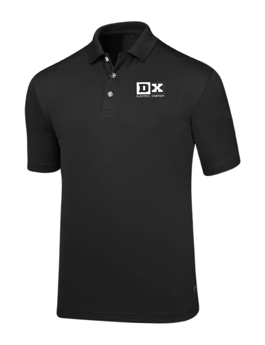 Callaway Core Black Performance Polo w/DX Logo