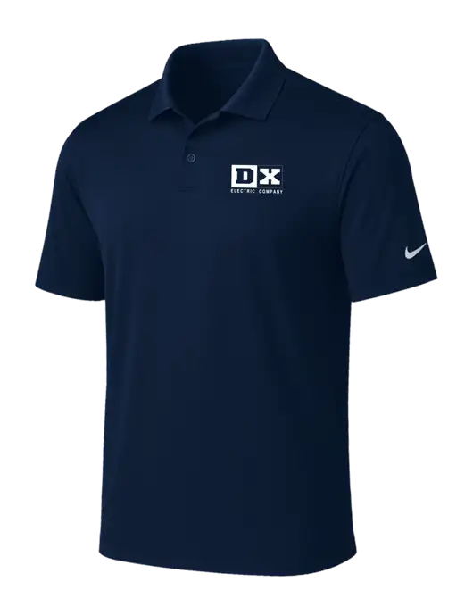 NIKE Navy Victory Solid Polo w/DX Logo
