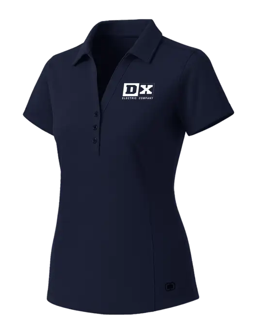 OGIO Womens Navy ONYX Polo w/DX Logo