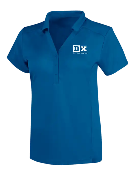 OGIO Royal Blue Womens Framework Polo w/DX Logo