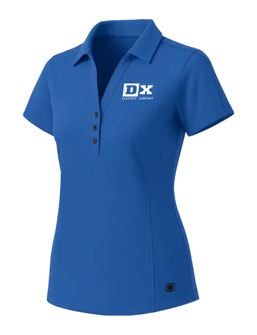 OGIO Womens Royal Blue ONYX Polo w/DX Logo