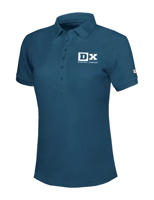 OGIO Womens Light Navy Jewel Polo w/DX Logo