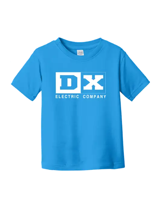 Rabbit Skins Cobalt Toddler Fine Jersey Tee w/DX Logo