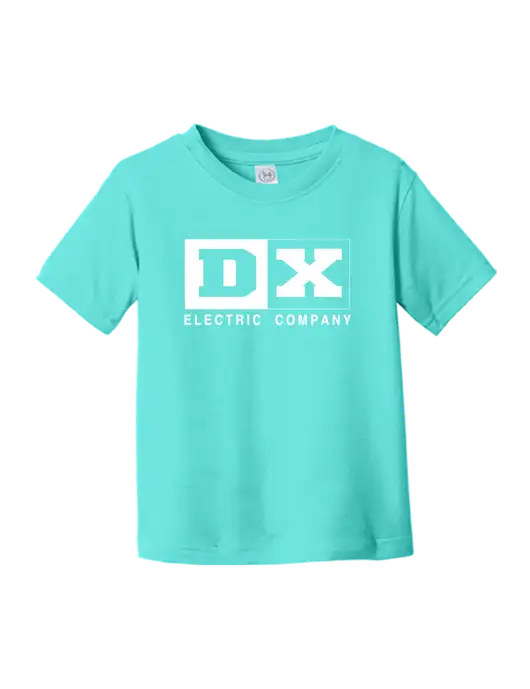 Rabbit Skins Carribean Toddler Fine Jersey Tee w/DX Logo