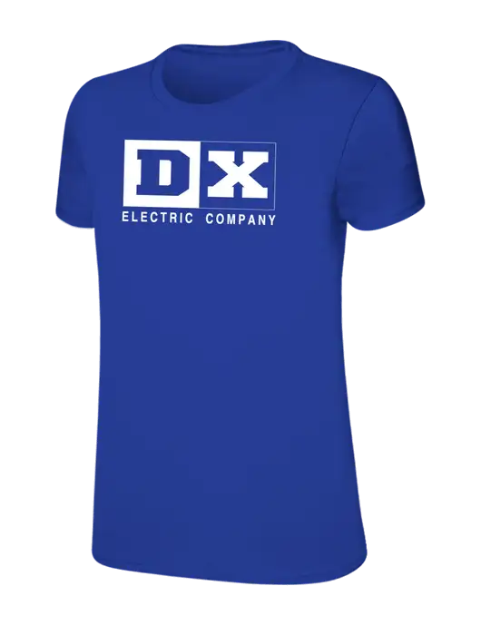 Womens Ring Spun Royal 4.5 oz T-Shirt w/DX Logo