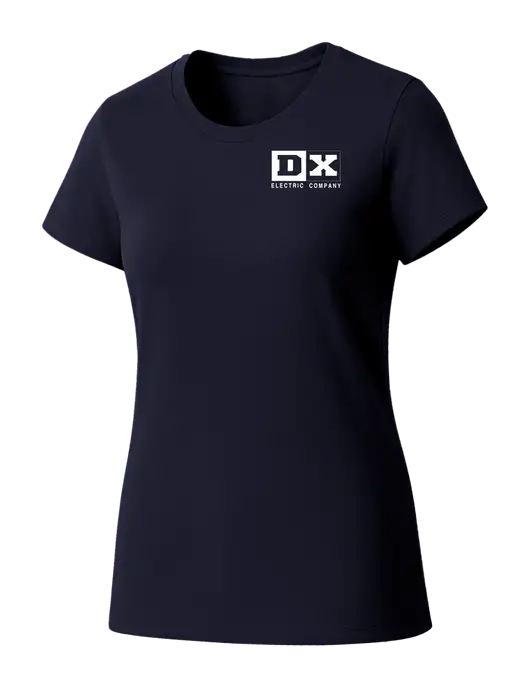 Womens Seriously Soft New Navy T-Shirt w/DX Logo