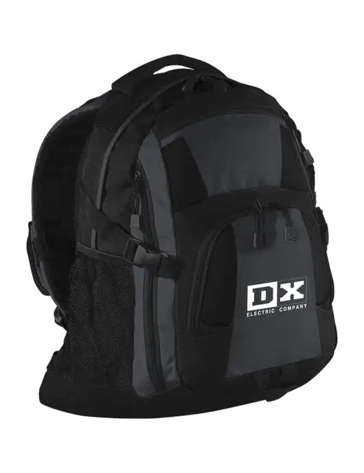 Urban Black/Grey/Black Laptop Backpack w/DX Logo