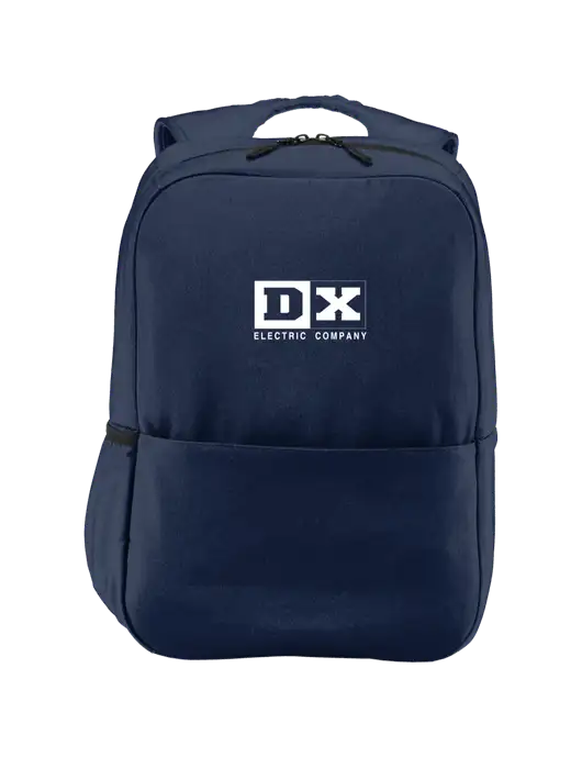 Access Square Laptop River Blue Navy Backpack w/DX Logo