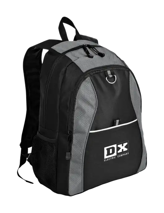 Honeycomb Grey/Black Backpack w/DX Logo