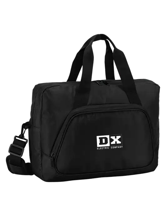 City Black Laptop Briefcase w/DX Logo