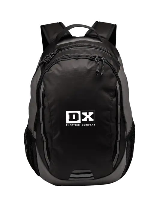 Ridge Charcoal/Dark Charcoal Laptop Backpack w/DX Logo