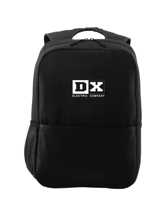 Access Square Laptop Black Backpack w/DX Logo