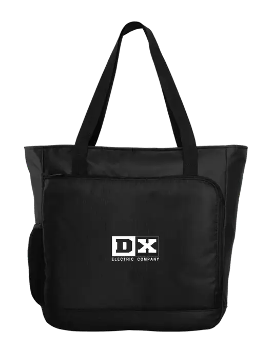 City Black Laptop Tote w/DX Logo