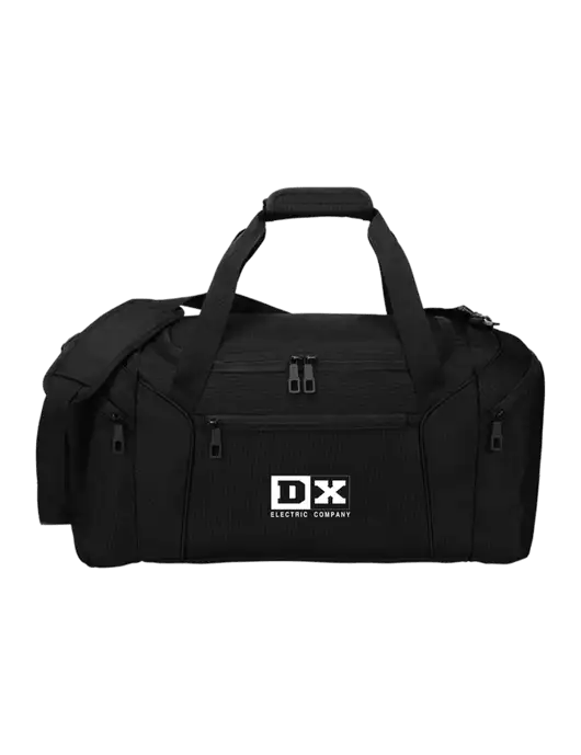 Slim & Lite Black Duffel    w/DX Logo