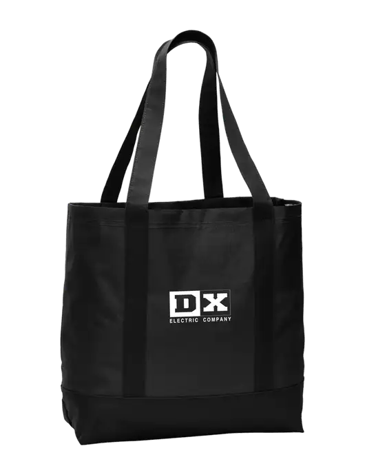Carryall Black/Black Day Tote w/DX Logo