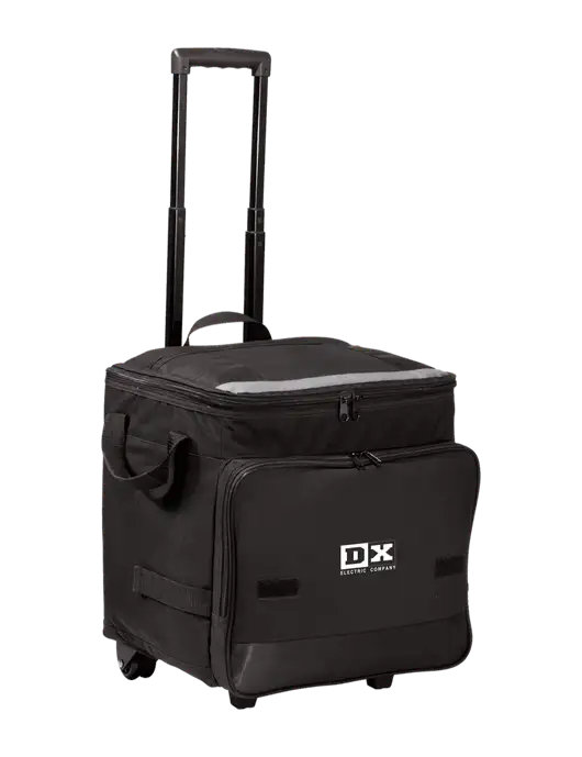 Black Rolling Cooler w/DX Logo