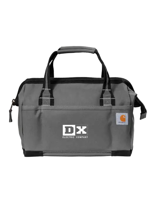 Carhartt Foundry Series 14” Grey Tool Bag w/DX Logo