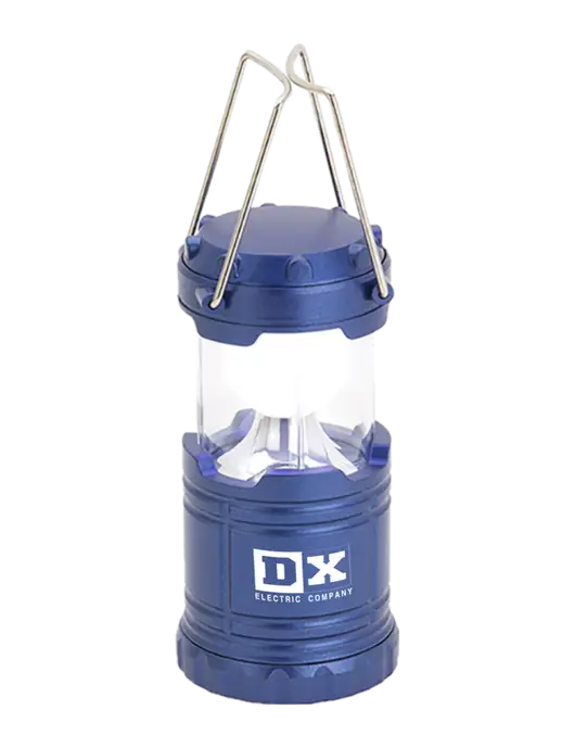 Blue Mini Retro Lantern w/DX Logo