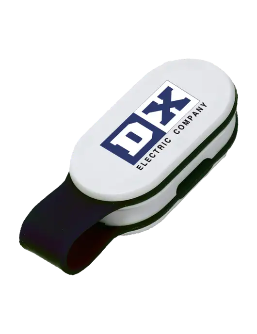 Magna Clip Black Personal Safety Light w/DX Logo