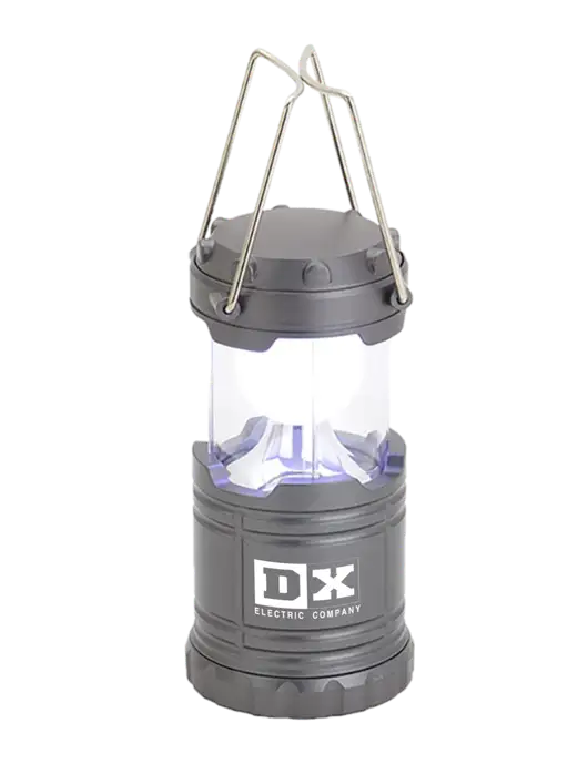 Gunmetal Mini Retro Lantern w/DX Logo