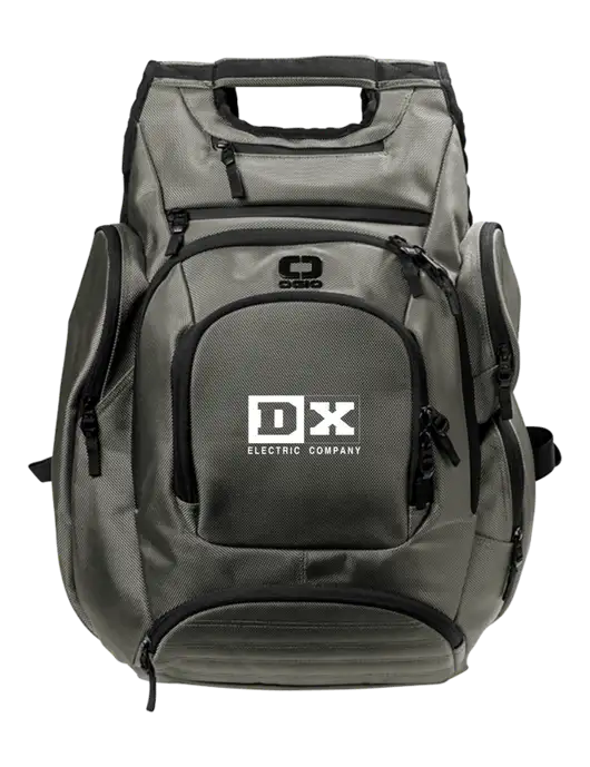 OGIO Medium Grey Metro Ballistic Laptop Backpack w/DX Logo