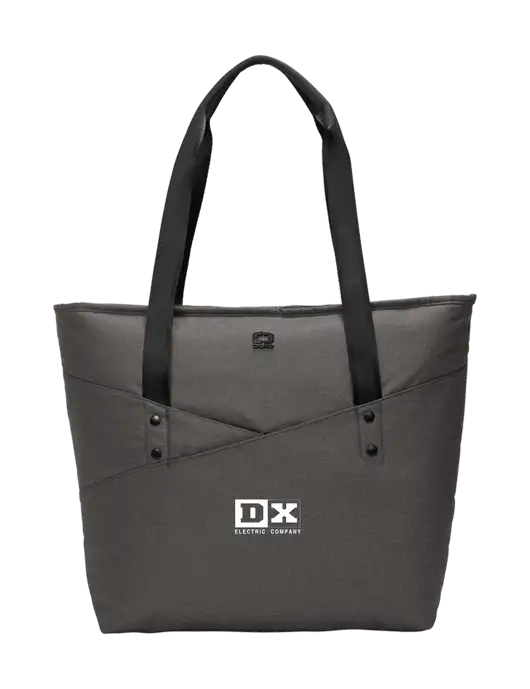 OGIO Tarmac Heather Downtown Tote 
 w/DX Logo