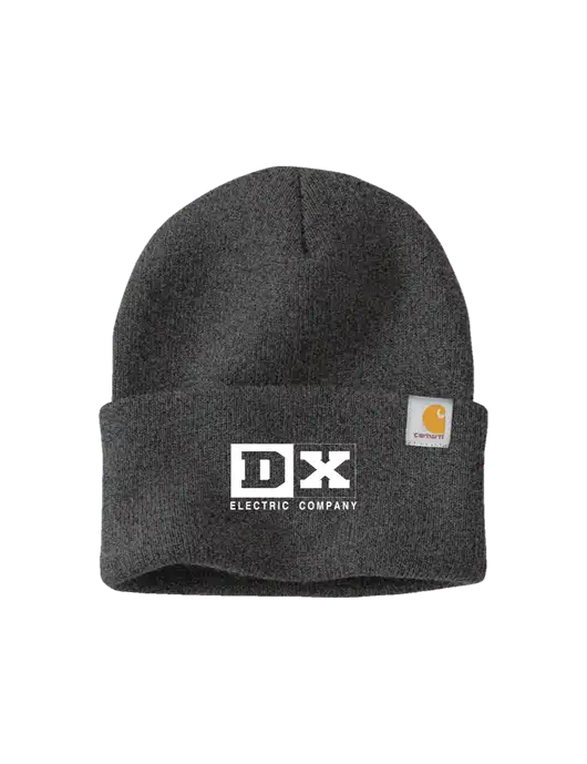 Carhartt Dark Grey Watch Cap 2.0 w/DX Logo