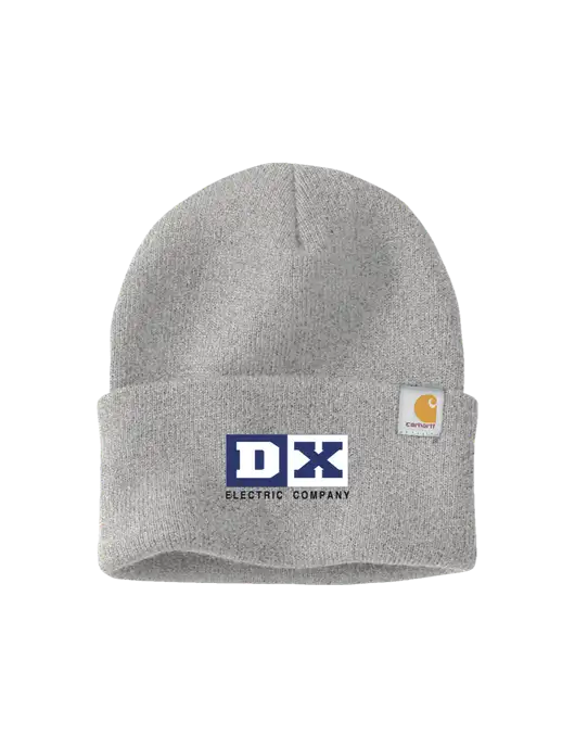 Carhartt Light Grey Heather Watch Cap 2.0 w/DX Logo
