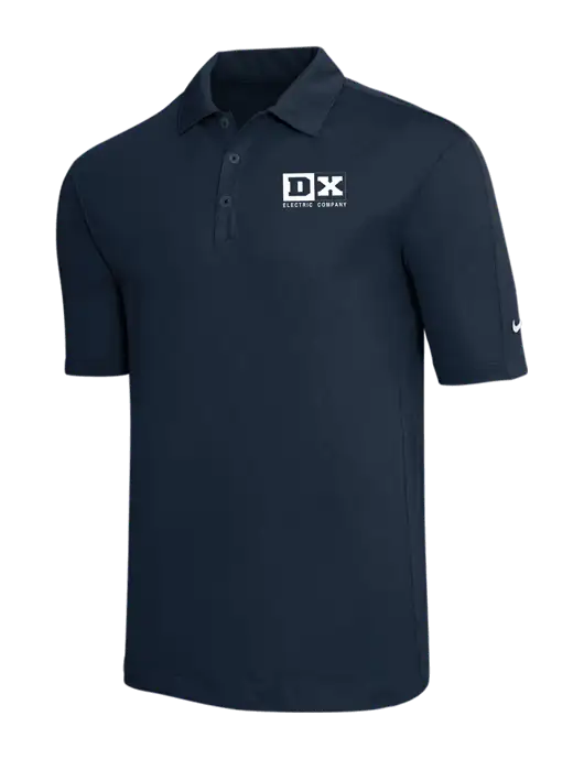 Nike Navy Tech Sport Dri-FIT Polo w/DX Logo