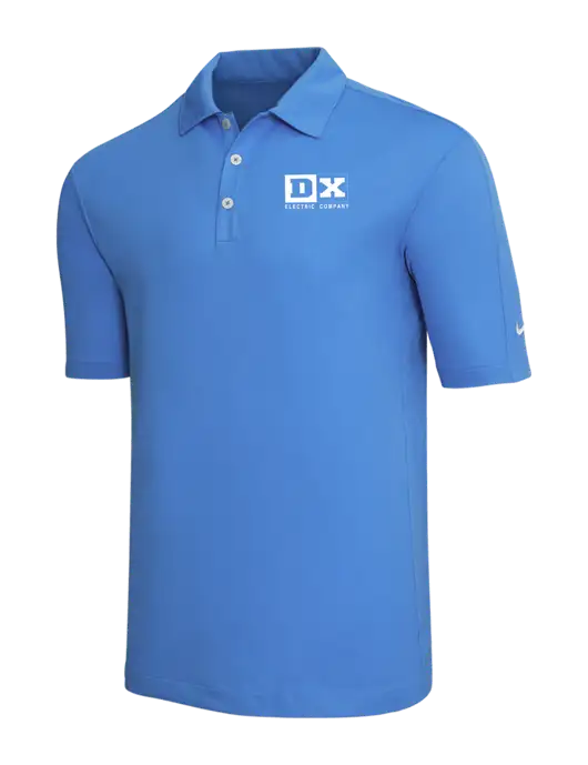 Nike Light Royal Blue Tech Sport Dri-FIT Polo w/DX Logo