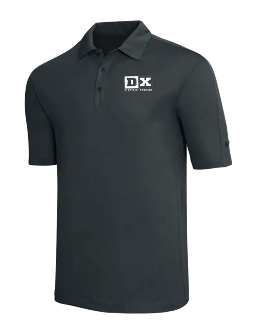Nike Dark Grey Tech Sport Dri-FIT Polo w/DX Logo