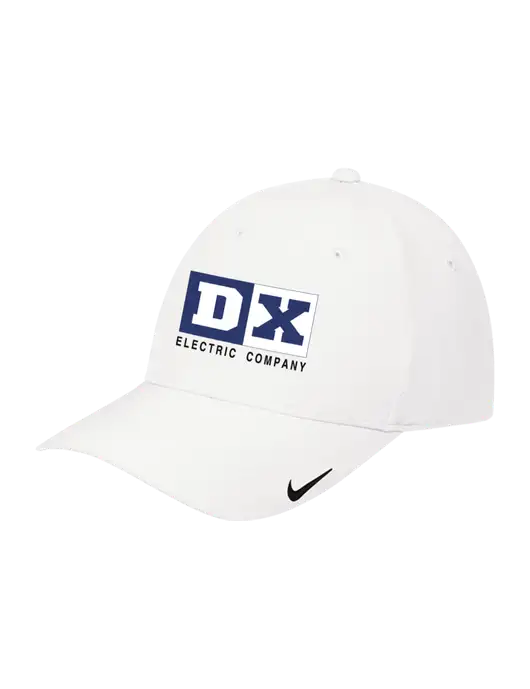 Nike White Dri-FIT Legacy Cap w/DX Logo