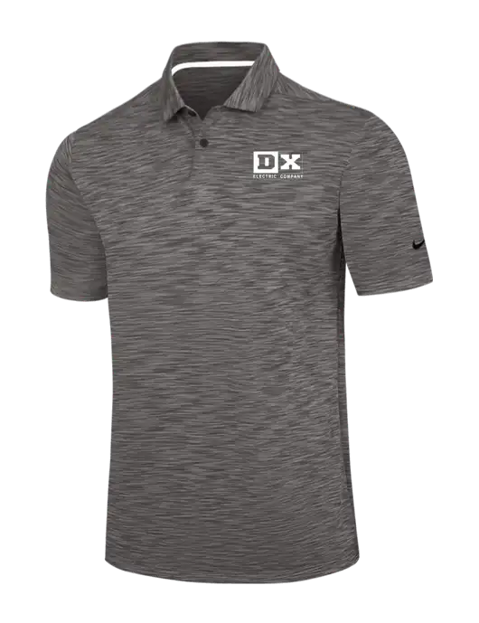 Nike Dark Grey Dri-FIT Vapor Space Dyed Polo w/DX Logo