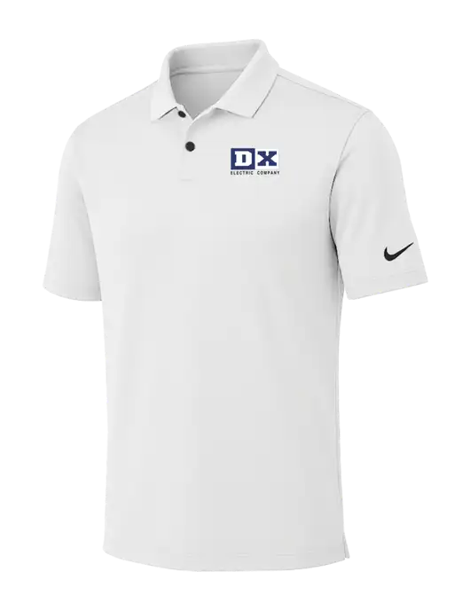 Nike White Dri-FIT Vapor Polo w/DX Logo