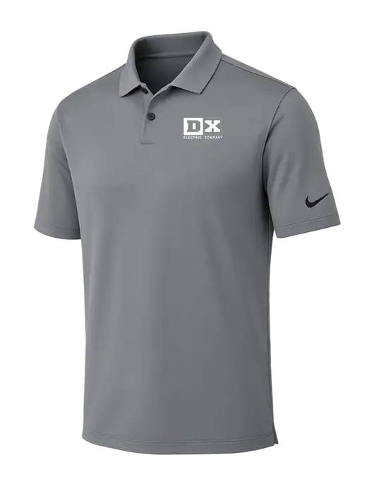 Nike Medium Grey Dri-FIT Vapor Polo w/DX Logo