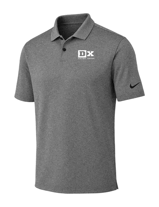 Nike Dark Grey Heather Dri-FIT Vapor Polo w/DX Logo