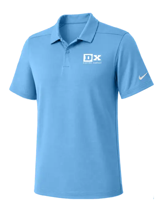 Nike Light Blue Dry Essential Solid Polo w/DX Logo