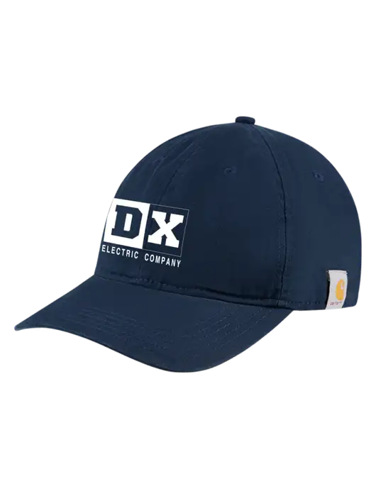 Carhartt Navy Cotton Canvas Cap w/DX Logo