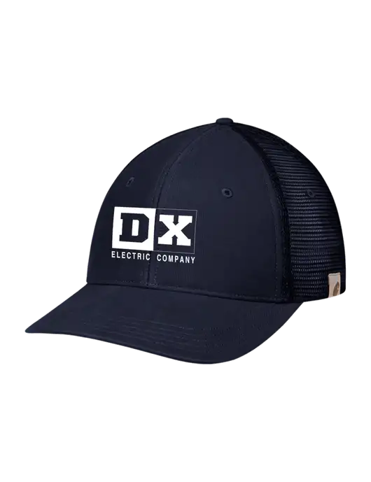 Carhartt Navy Canvas Trucker Cap w/DX Logo