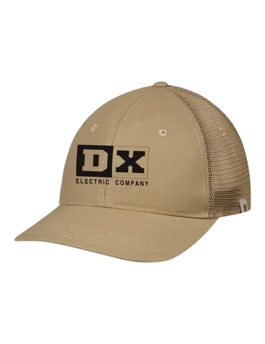 Carhartt Dark Tan Trucker Rugged Pro Series Cap w/DX Logo