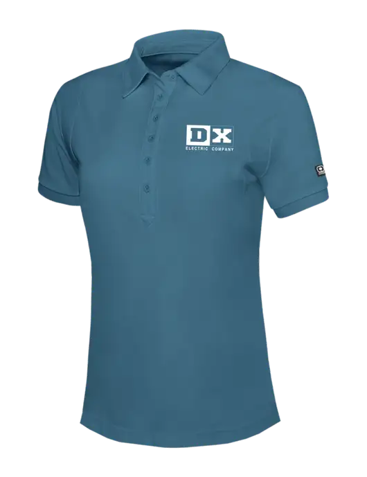 OGIO Womens Light Slate Blue Jewel Polo w/DX Logo