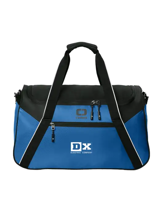 OGIO Light Navy/Black Inception Duffel w/DX Logo