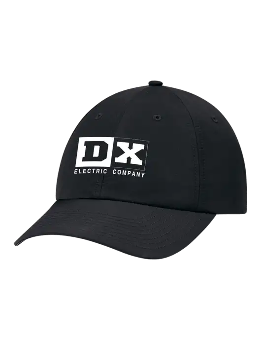 Richardson Relaxed Performance Lite Black Cap w/DX Logo