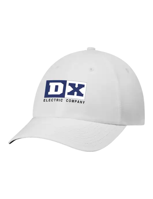Richardson Relaxed Performance Lite White Cap w/DX Logo