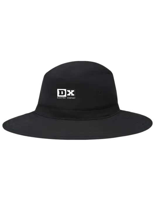 Black Booney Sun Hat w/DX Logo