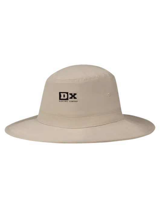 Tan Booney Sun Hat w/DX Logo